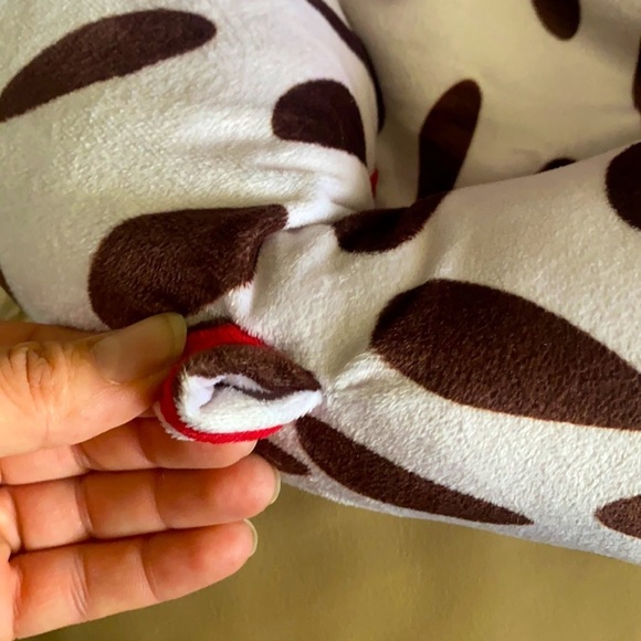 Nine Months Sober Baby Sofa Sitting Support Pillow, Cow Black and White Print - Picture 8 of 15